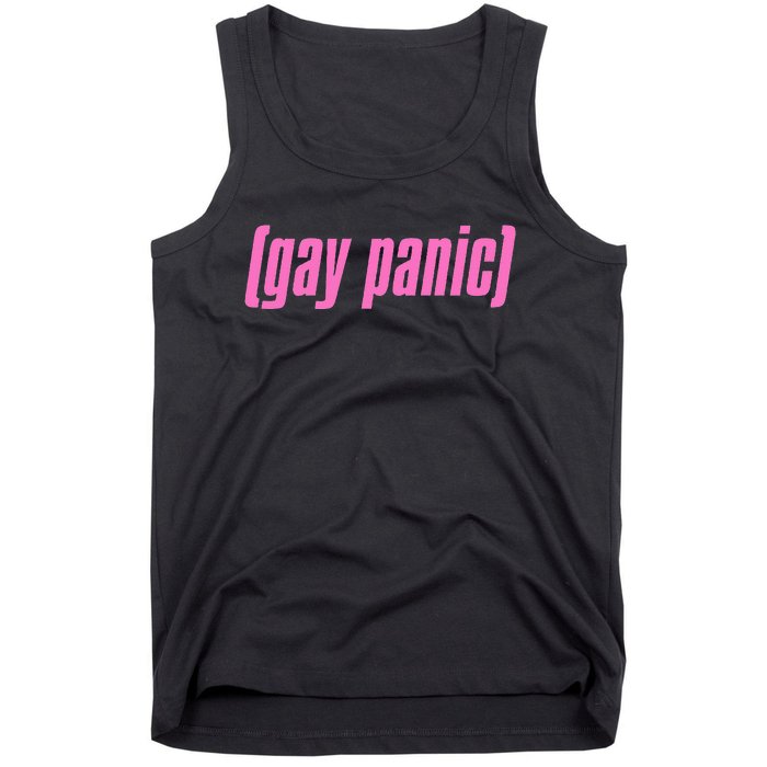 Gay Panic Fear You Meme Queer Lgbt Protest Pride Tank Top