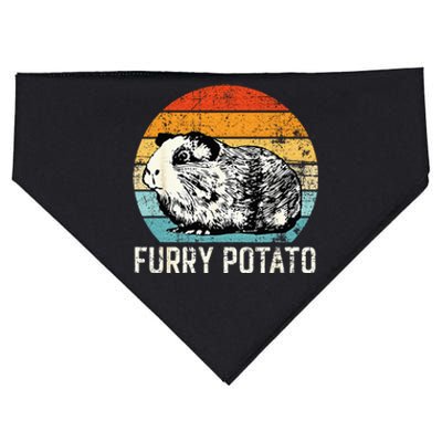 Guinea Pig Furry Potato Vintage Guinea Pig USA-Made Doggie Bandana