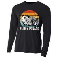 Guinea Pig Furry Potato Vintage Guinea Pig Cooling Performance Long Sleeve Crew