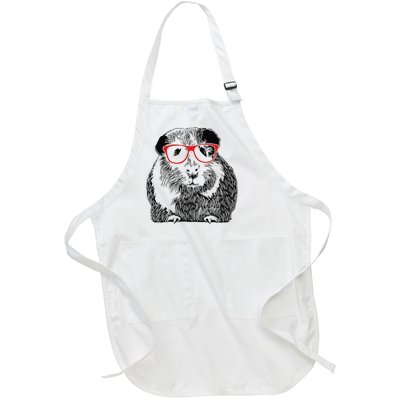 Guinea Pig Funny Guinea Pig Cute Guinea Pig Full-Length Apron With Pockets