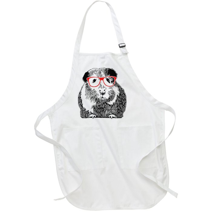 Guinea Pig Funny Guinea Pig Cute Guinea Pig Full-Length Apron With Pockets