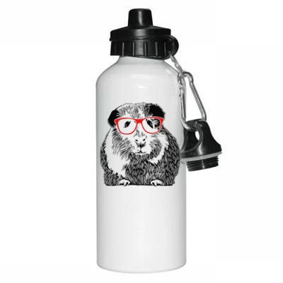 Guinea Pig Funny Guinea Pig Cute Guinea Pig Aluminum Water Bottle