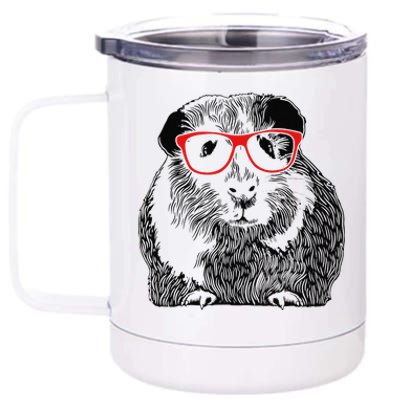 Guinea Pig Funny Guinea Pig Cute Guinea Pig 12 oz Stainless Steel Tumbler Cup