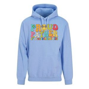 Groovy Proud Father Dumbass Retro Fathers Day Unisex Surf Hoodie