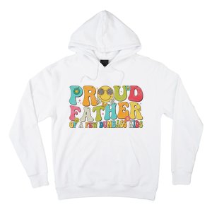 Groovy Proud Father Dumbass Retro Fathers Day Hoodie