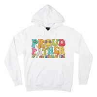 Groovy Proud Father Dumbass Retro Fathers Day Hoodie