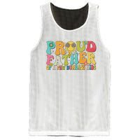 Groovy Proud Father Dumbass Retro Fathers Day Mesh Reversible Basketball Jersey Tank