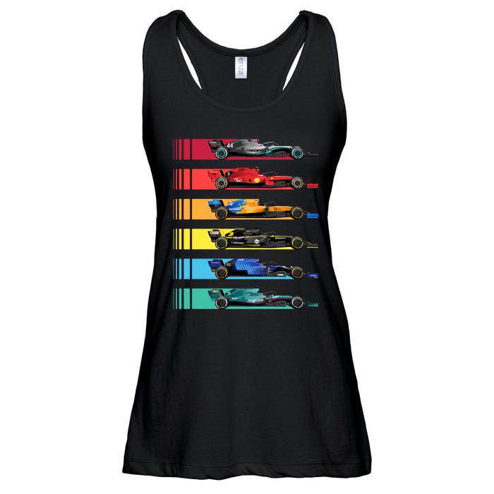 Grand Prix F1 Race Ladies Essential Flowy Tank