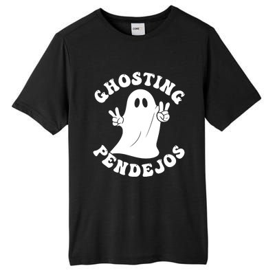 Ghosting Pendejos Funny Mexican Ghost Halloween Meme Tall Fusion ChromaSoft Performance T-Shirt