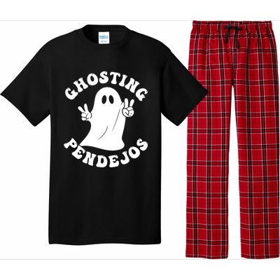 Ghosting Pendejos Funny Mexican Ghost Halloween Meme Pajama Set