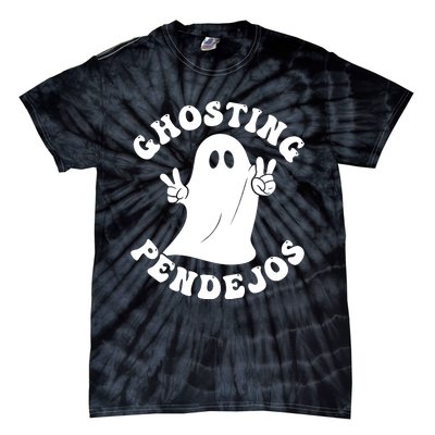 Ghosting Pendejos Funny Mexican Ghost Halloween Meme Tie-Dye T-Shirt