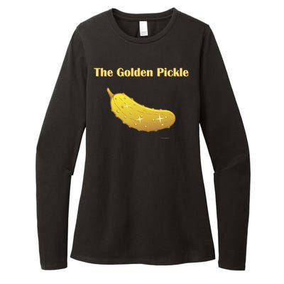 Golden Pickle, Fun Pickleball Shirt Womens CVC Long Sleeve Shirt