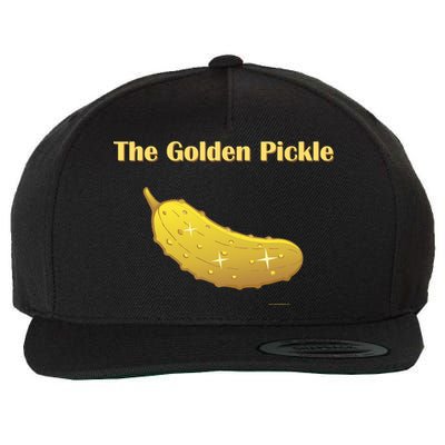 Golden Pickle, Fun Pickleball Shirt Wool Snapback Cap