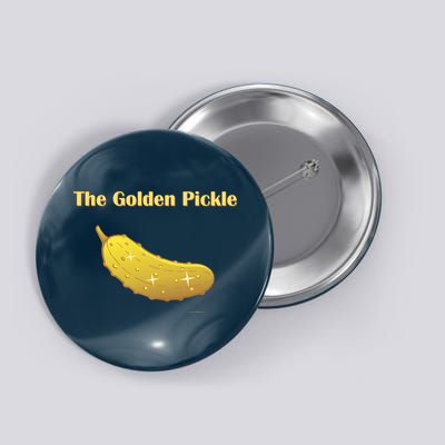 Golden Pickle, Fun Pickleball Shirt Button