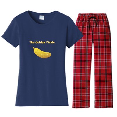 Golden Pickle, Fun Pickleball Shirt Women's Flannel Pajama Set