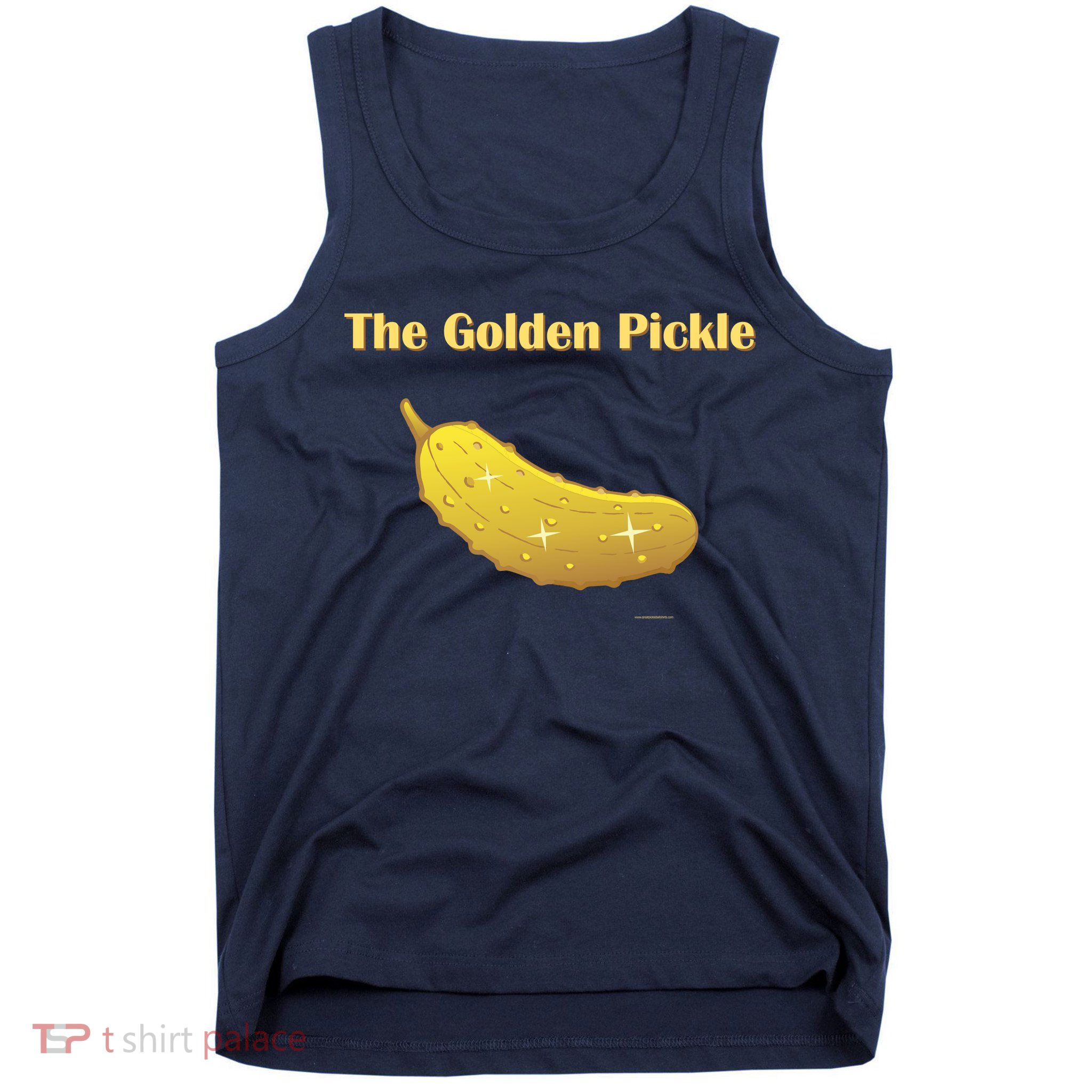 Golden Pickle, Fun Pickleball Shirt Tank Top