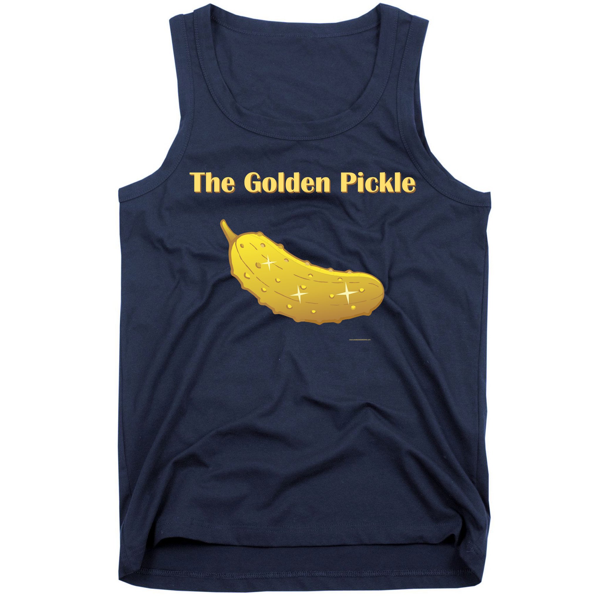 Golden Pickle, Fun Pickleball Shirt Tank Top