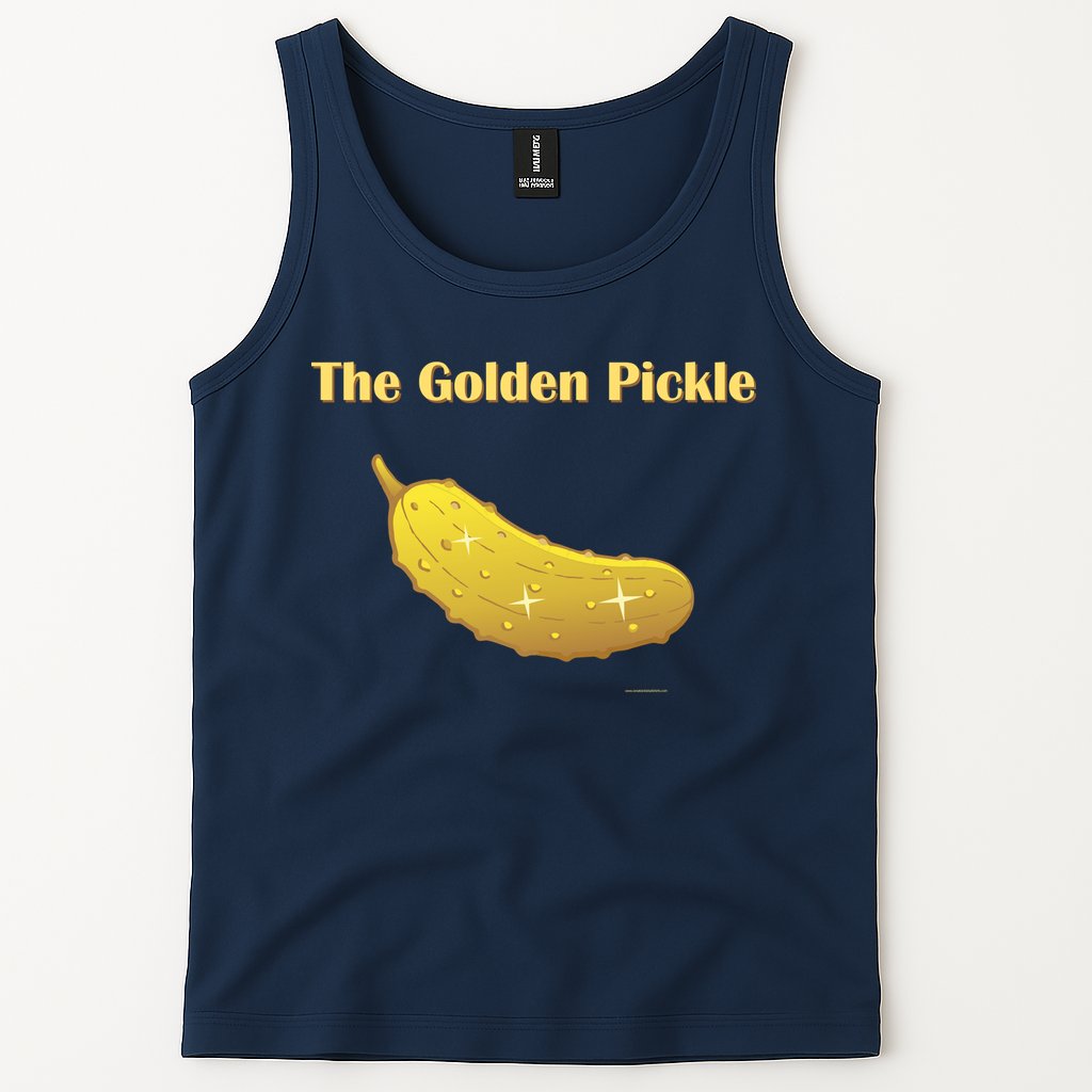 Golden Pickle, Fun Pickleball Shirt Tank Top