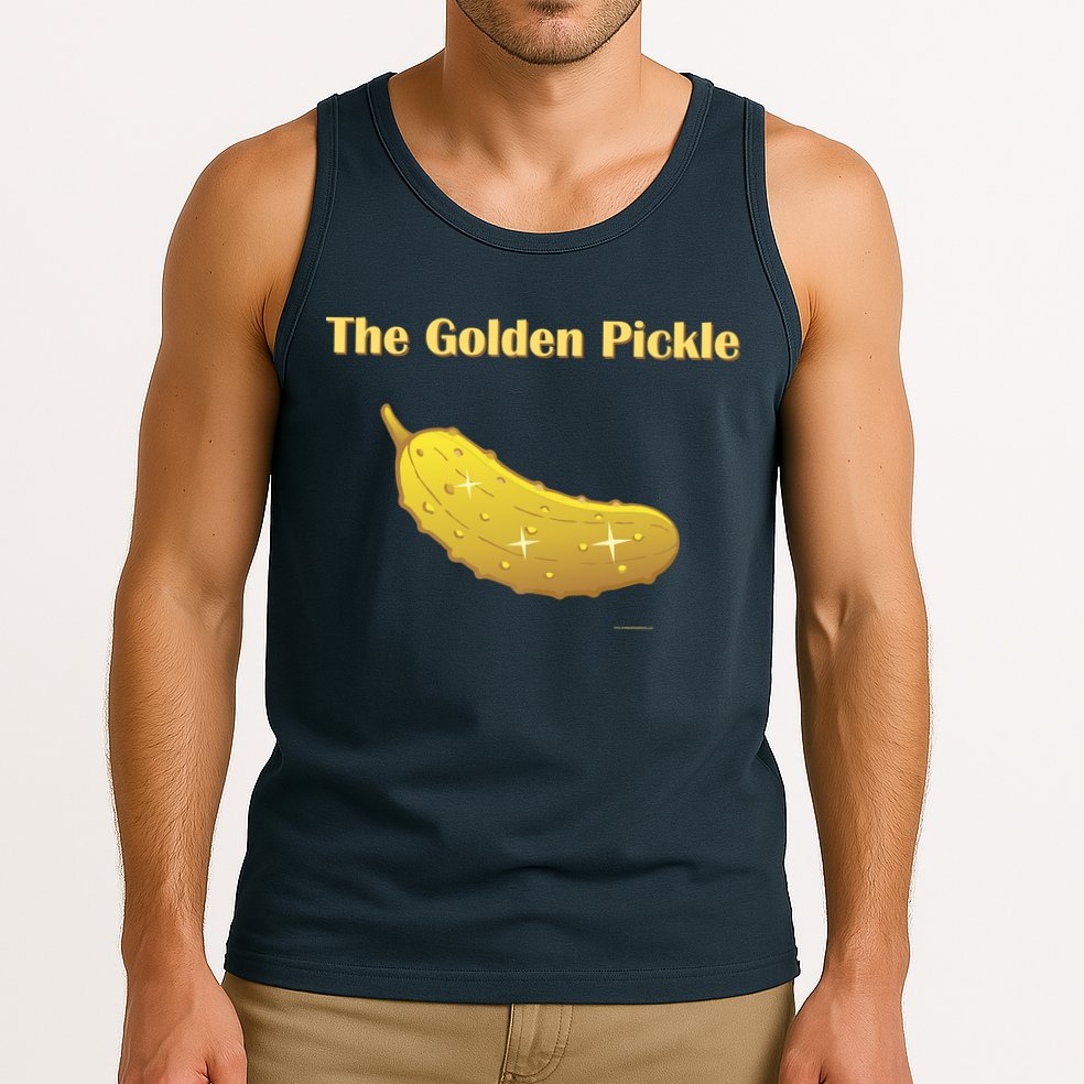Golden Pickle, Fun Pickleball Shirt Tank Top