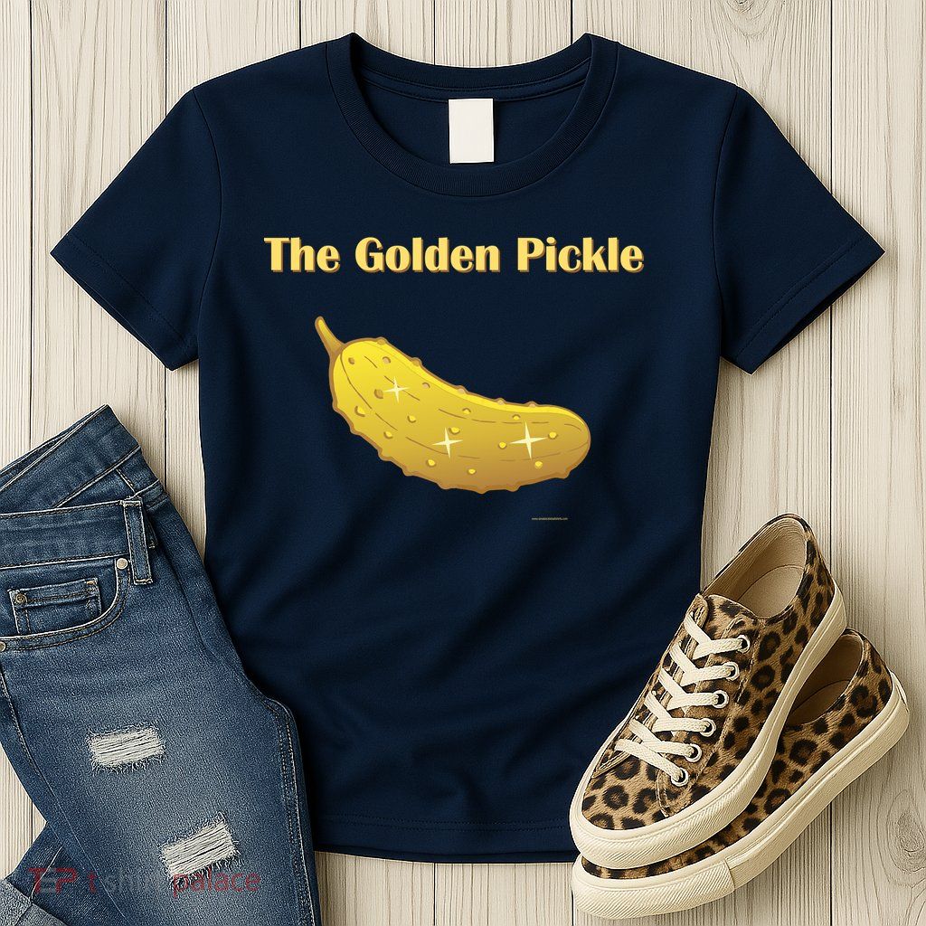Golden Pickle, Fun Pickleball Shirt Womens T-Shirt