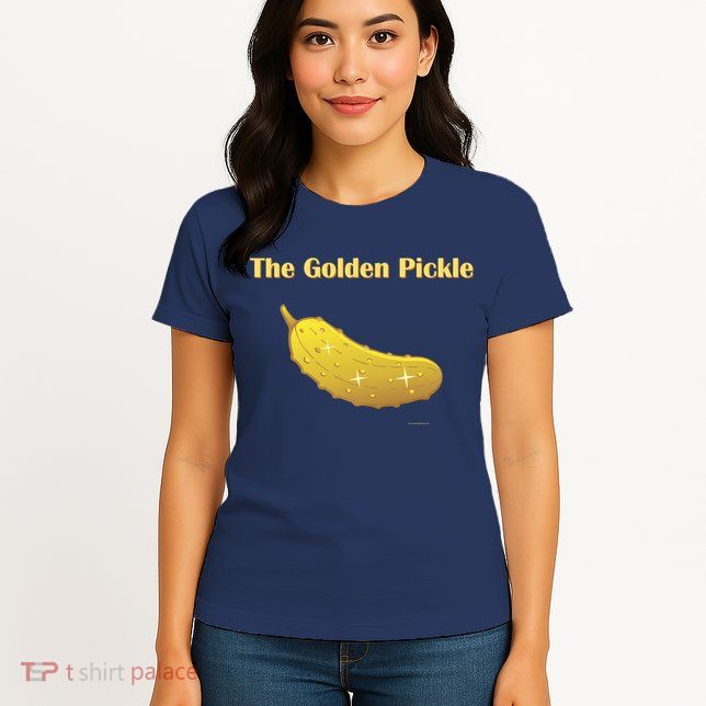 Golden Pickle, Fun Pickleball Shirt Womens T-Shirt