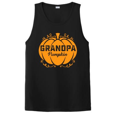 Grandpa Pumpkin Funny Halloween Family Costume Thanksgiving PosiCharge Competitor Tank