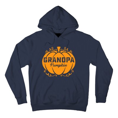 Grandpa Pumpkin Funny Halloween Family Costume Thanksgiving Hoodie