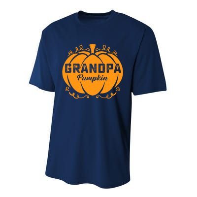 Grandpa Pumpkin Funny Halloween Family Costume Thanksgiving Performance Sprint T-Shirt