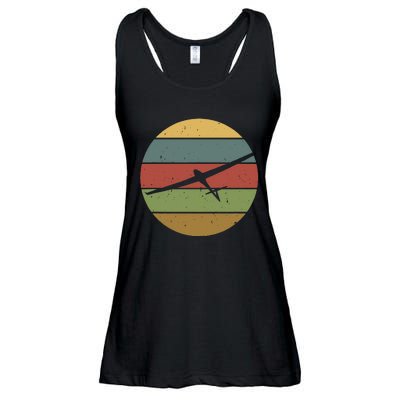 Glider Pilot Flying Plane Sailing Ladies Essential Flowy Tank