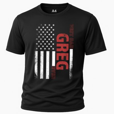 Greg Personalized FatherS Day Gift Flag Best Dad Gift Performance Shirt