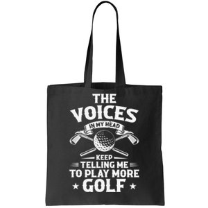 Golf Player Funny Golfing Outfits Golf Pun Let's Partee Tote Bag