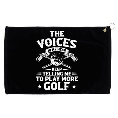 Golf Player Funny Golfing Outfits Golf Pun Let's Partee Grommeted Golf Towel