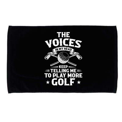 Golf Player Funny Golfing Outfits Golf Pun Let's Partee Microfiber Hand Towel