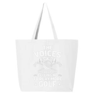 Golf Player Funny Golfing Outfits Golf Pun Let's Partee 25L Jumbo Tote