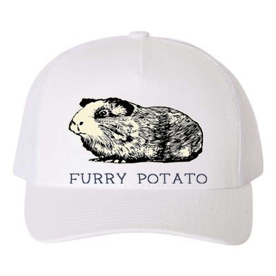 Guinea Pig Furry Potato Vintage Guinea Pig Yupoong Adult 5-Panel Trucker Hat