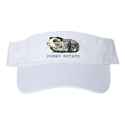 Guinea Pig Furry Potato Vintage Guinea Pig Valucap Bio-Washed Visor