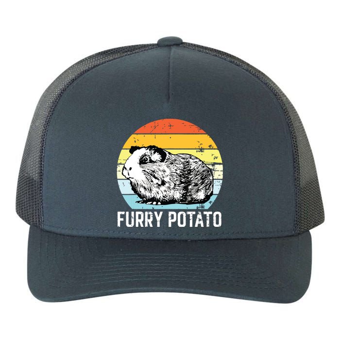 Guinea Pig Furry Potato Vintage Guinea Pig Yupoong Adult 5-Panel Trucker Hat