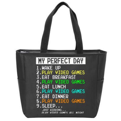 Gaming Presents for Gamers Zip Tote Bag