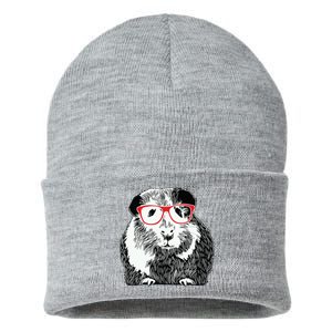 Guinea Pig Funny Guinea Pig Tee Cute Guinea Pig Sustainable Knit Beanie