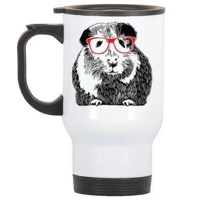 Guinea Pig Funny Guinea Pig Tee Cute Guinea Pig Stainless Steel Travel Mug