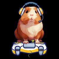 Guinea Pig Funny Video Gamer Lover Cooling Performance Crew T-Shirt