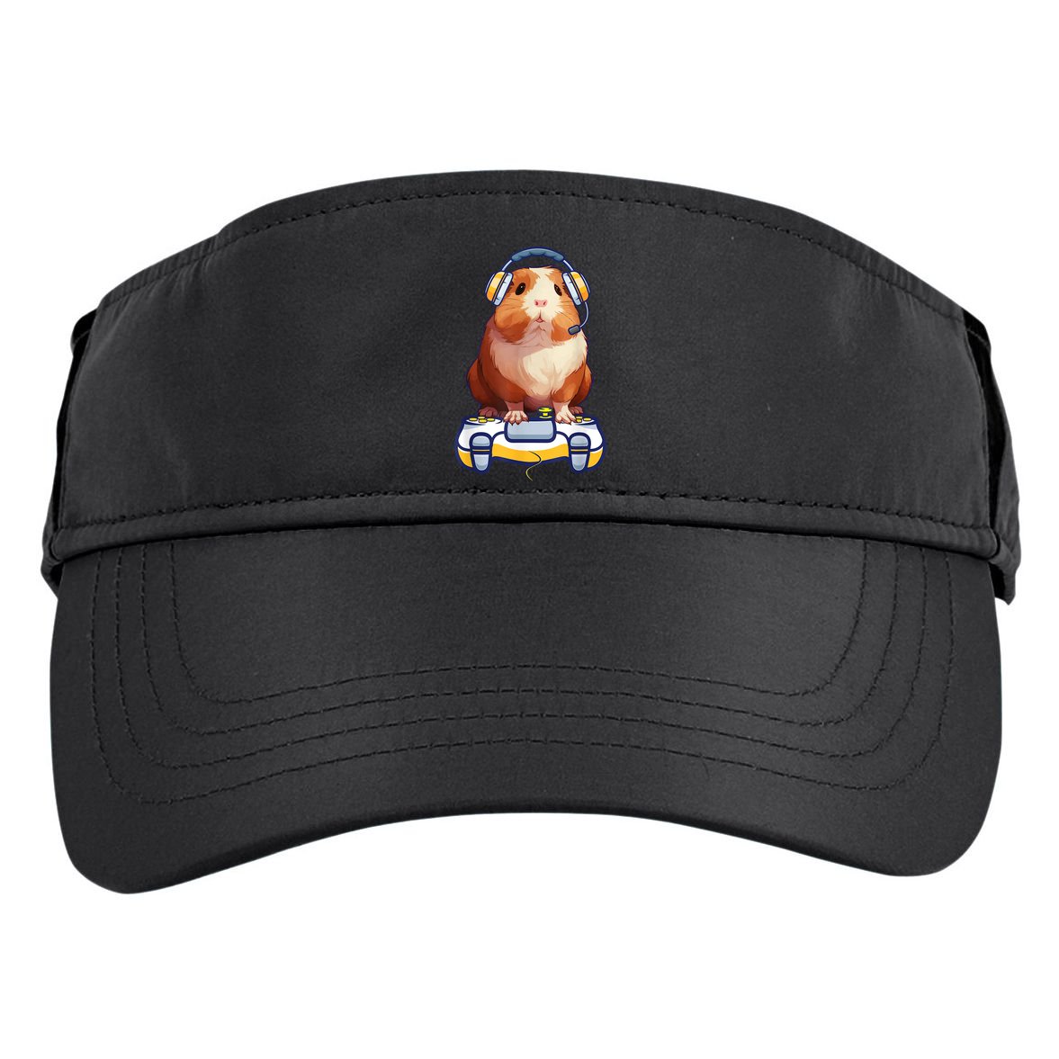 Guinea Pig Funny Video Gamer Lover Adult Drive Performance Visor