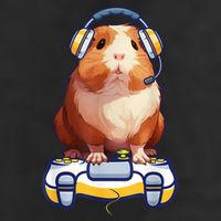 Guinea Pig Funny Video Gamer Lover Adult Drive Performance Visor