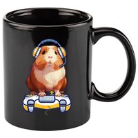 Guinea Pig Funny Video Gamer Lover 11oz C Handle Ceramic Mug