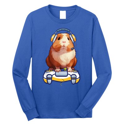 Guinea Pig Funny Video Gamer Lover Long Sleeve Shirt