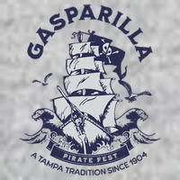 Gasparilla Pirate Fest Souvenir Pirate Ship Tampa Florida Premium T-Shirt