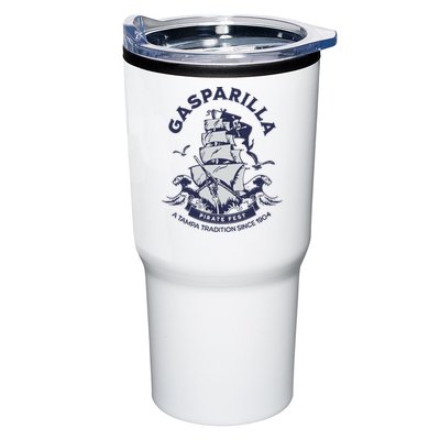 Gasparilla Pirate Fest Souvenir Pirate Ship Tampa Florida Tumbler
