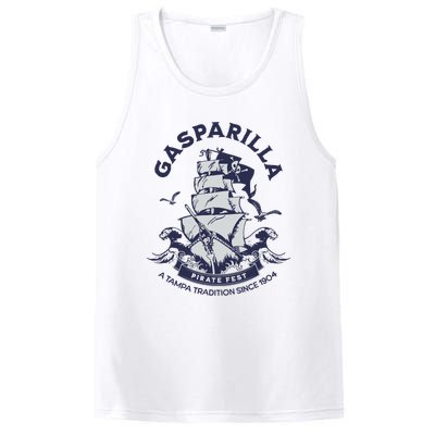 Gasparilla Pirate Fest Souvenir Pirate Ship Tampa Florida PosiCharge Competitor Tank