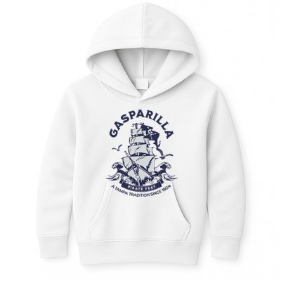 Gasparilla Pirate Fest Souvenir Pirate Ship Tampa Florida Kids Hoodie