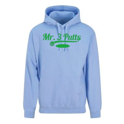 Golf Putter Funny Golfing Loser 3 Putts Suck Golf Ball Unisex Surf Hoodie